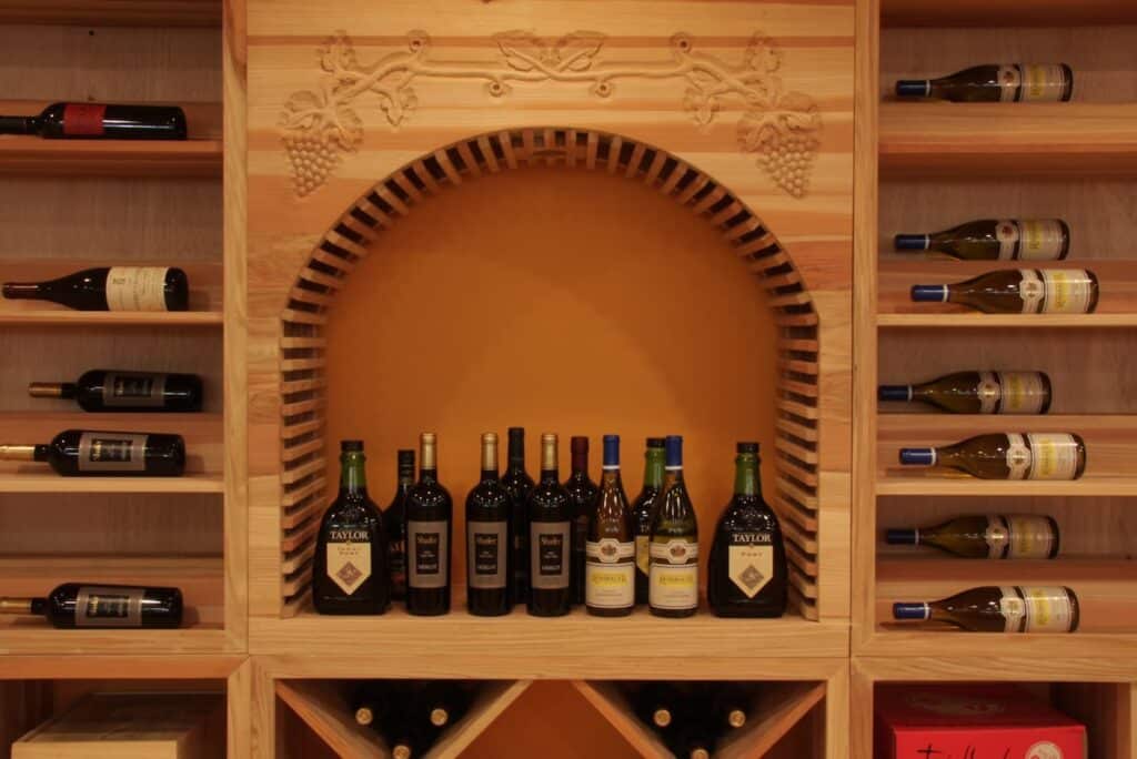Click here to see the full image of wine cellars 101 A Great Photo of an Installed Project of Wine Cellars 101 in USA